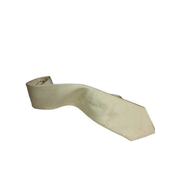 Nautica Yellow Silk Tie   - Picture 7 of 9